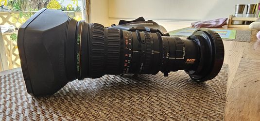 Fujinon XS17x5.5BRM-M7 Lens with Fujinon 1/2" Lens Adapter (ACM-18)