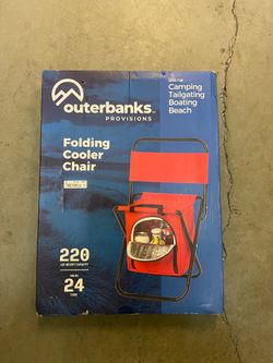 Chair with cooler