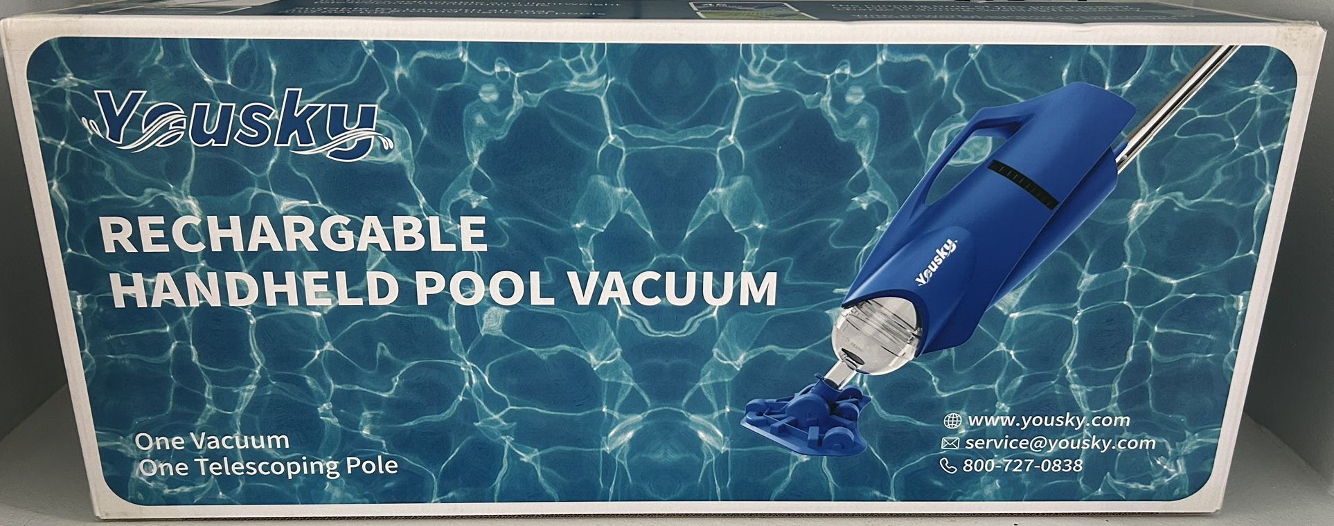 Yousky Rechargeable Handheld Pool Vacuum 