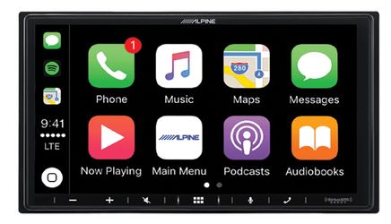 Alpine ILX-W650 7” double din car stereo WITH INSTALLATION apple CarPlay and android auto