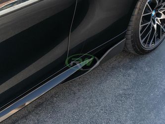 Carbon Fiber Side Skirt Winglets for BMW