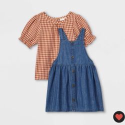 Toddler Denim Dress Size 2t