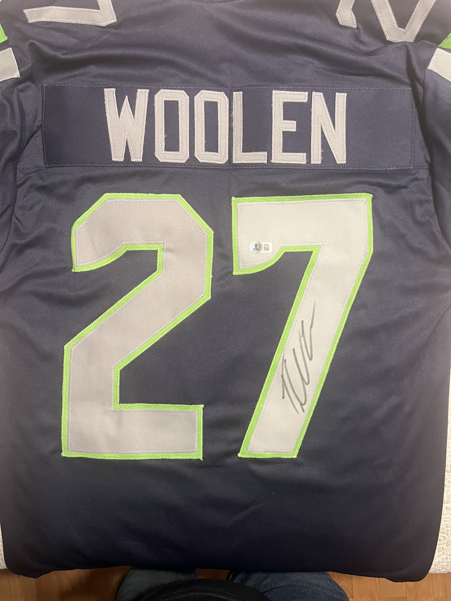 Custom autograph jersey
