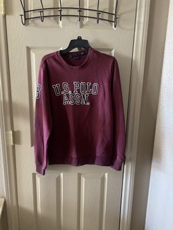 Sudadera U.S. POLO ASSN Burgandy- Size S 