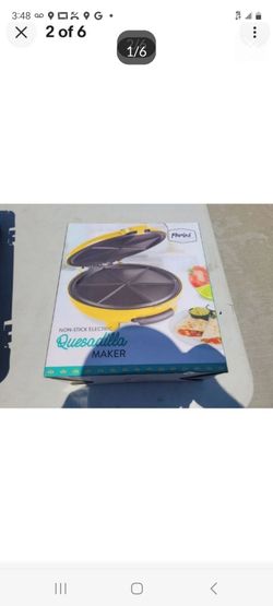 Shipping Available Brand-New In Box Parini Non-Stick Electric Quesadilla Maker Won't Take Lower Offers