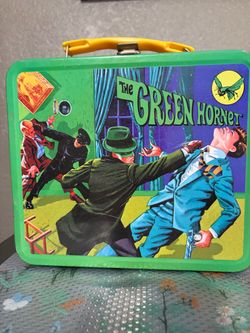 The Green Hornet Vintage Metal Lunch Box