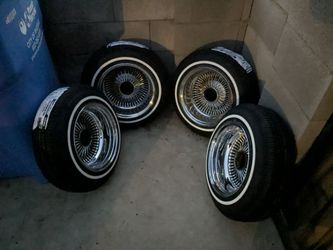 13x7 Spoke Wire Wheels