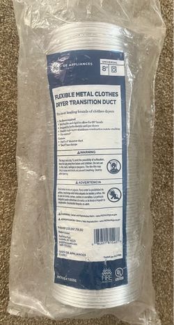 GE 4 -in Dia x 96-in Indoor hook-up Dryer Vent Kit