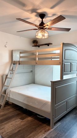 Wingate Twin over Full Bunkbed w/Full Mattress