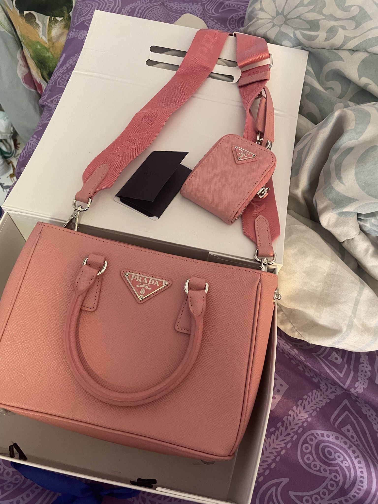 Pink Prada Cute Little Bag