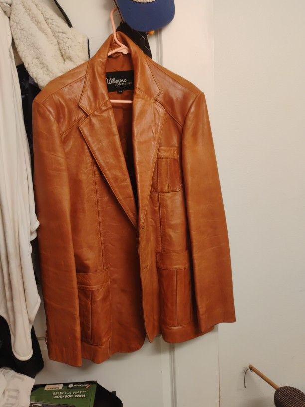 Wilson's Suede & Leather Jacket