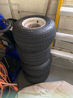Golf Cart tires / full set of 4