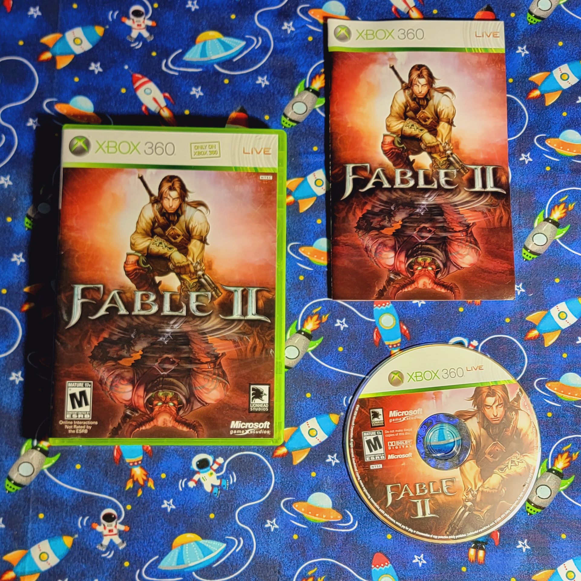 Fable II Microsoft Xbox 360 Complete CIB 