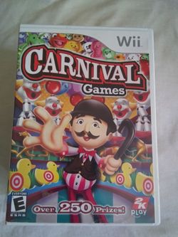 CARNIVAL GAMES WII GAME