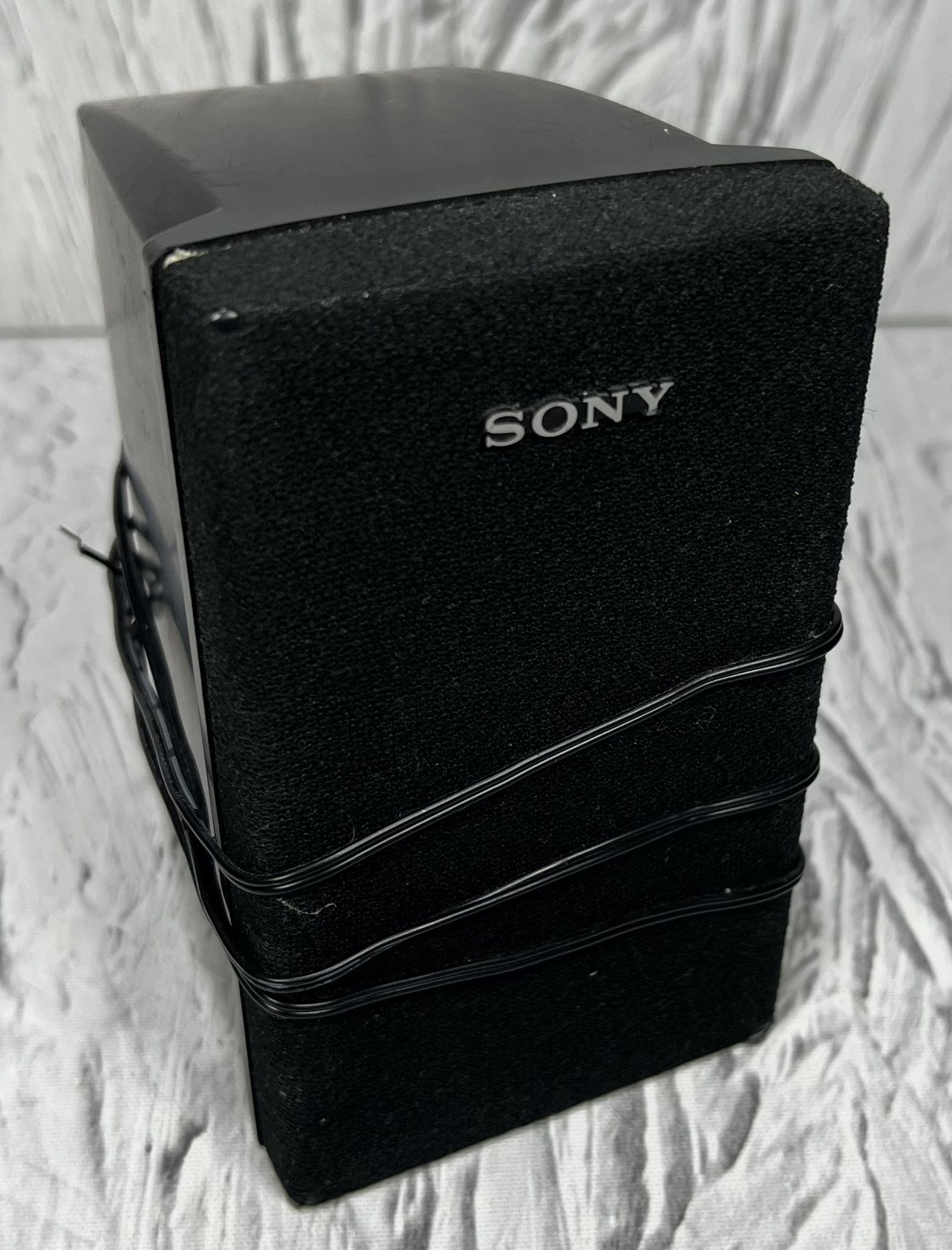 Vintage Sony SS-MSP75 Surround Sound Single Replacement Speaker Bookshelf TESTED