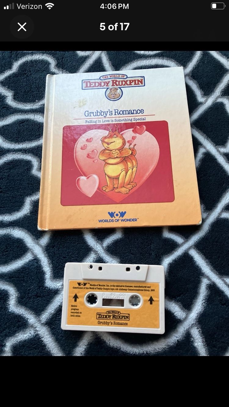 Lot Of 6 Teddy Ruxpin Tapes Tested And All Working!!