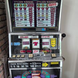 Authentic Working Slot Machine From Vegas Casino