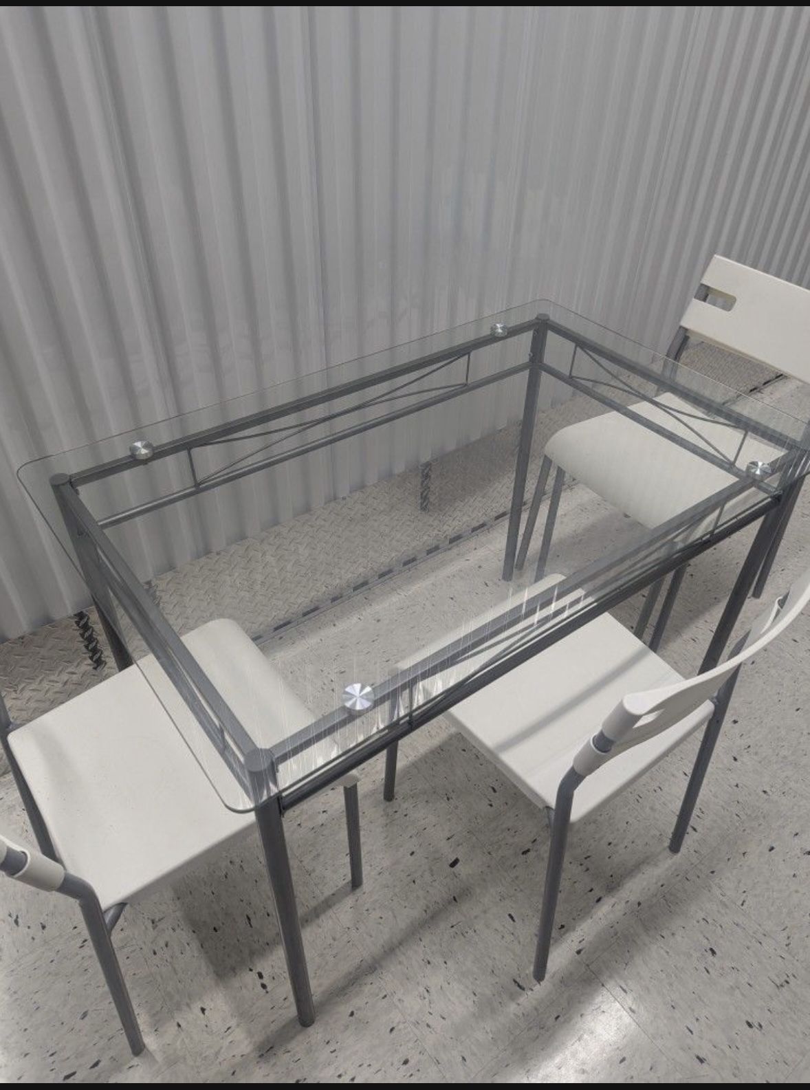 Small Kitchen Glass Table