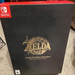Nintendo Switch Zelda Tears Of Kingdom Collectors Edition New Sealed $120