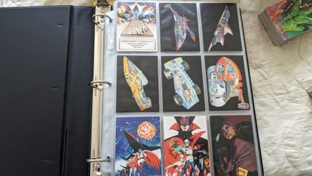 Battle Of The Planets and Definitive Dawn Trading Card Sets