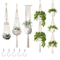 Macrame Potted Plant Holders