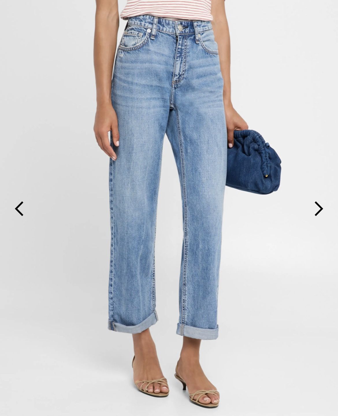 Rag And Bone Low Rise Boyfriend Jeans Size 27 Brand New With Tags