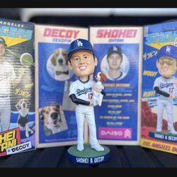 Shohei Ohtani Decoy Bobblehead 2024 Sga 