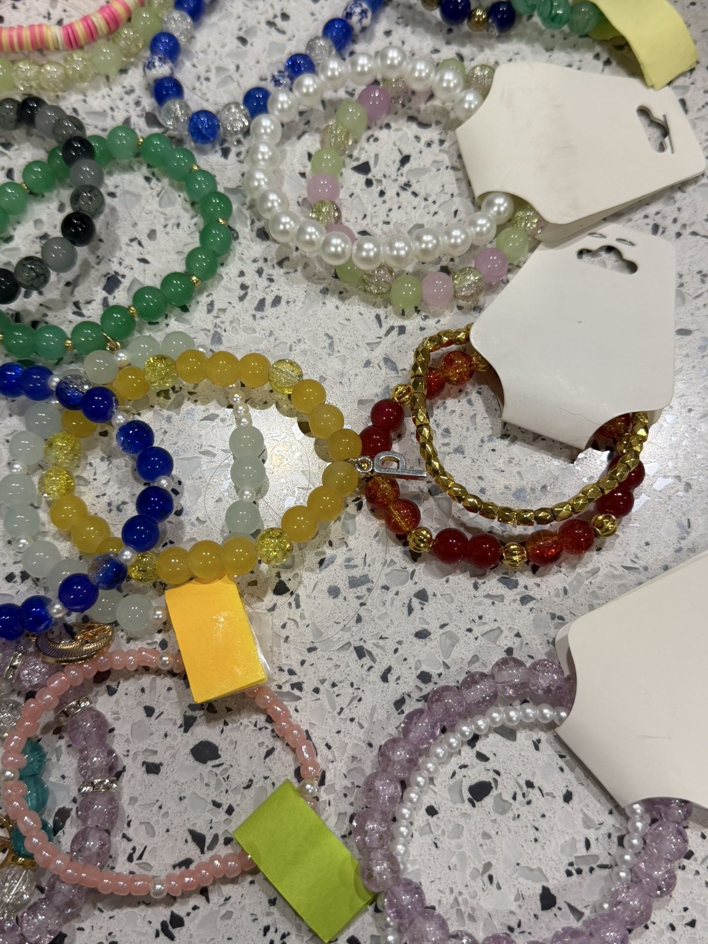 Handmade Stretch Bracelets Stocking Stuffers