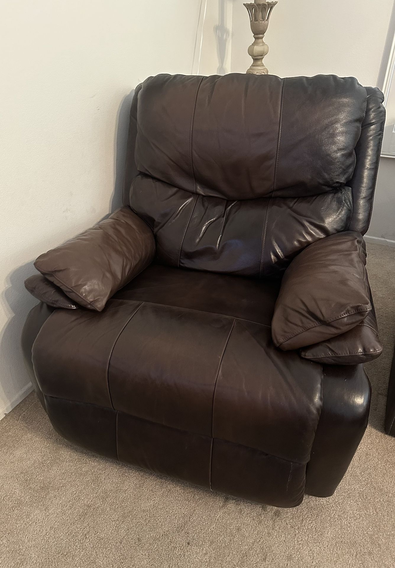 Brown Recliner Chair/Rocker