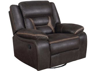 Greer Brown Swivel Glider Recliner