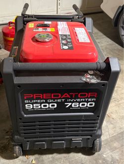9500W SUPER QUIET PREDATOR GENERATOR