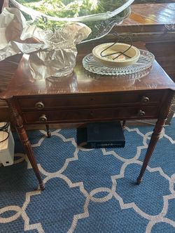Sheraton style side table