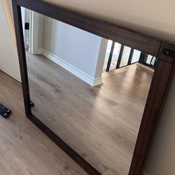 Living Spaces Dresser Mirror