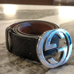 Gucci Signature Leather Belt