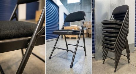 $15 Commercial Padded Folding Chairs | MUST SELL