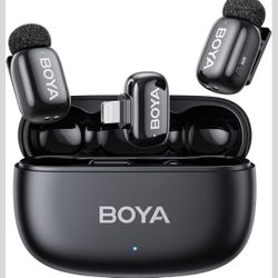 mini 2 Wireless Microphone for iPhone with MFi Certified, AI Noise Cancellation, App Control, 48k Hz/24 Bit, 30H Battery Life with Charging Case,Lapel