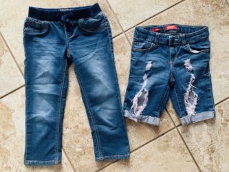 Girls Shorts and Capri Jeans