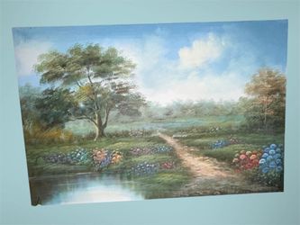 SOUTHERN TRAIL - Oil Painting C. Freeman