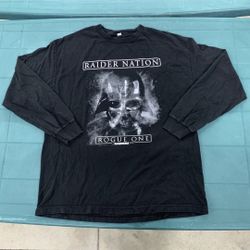 Y2K Star Wars Raiders Darth Vader T-Shirt Size XL Double Sided Graphic RARE!