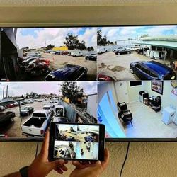 4 Camaras De Seguridad -4 CCTV Security Cameras 