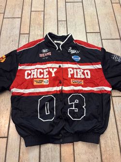 Racing Style Bomber Jacket Number 03