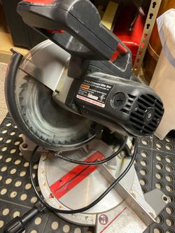 Compound miter saw with laser for sale-$50