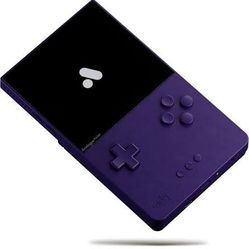 Analogue Pocket Purple And Transparent Blue