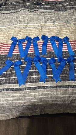 New Bows Blue For Hair 8 Only 