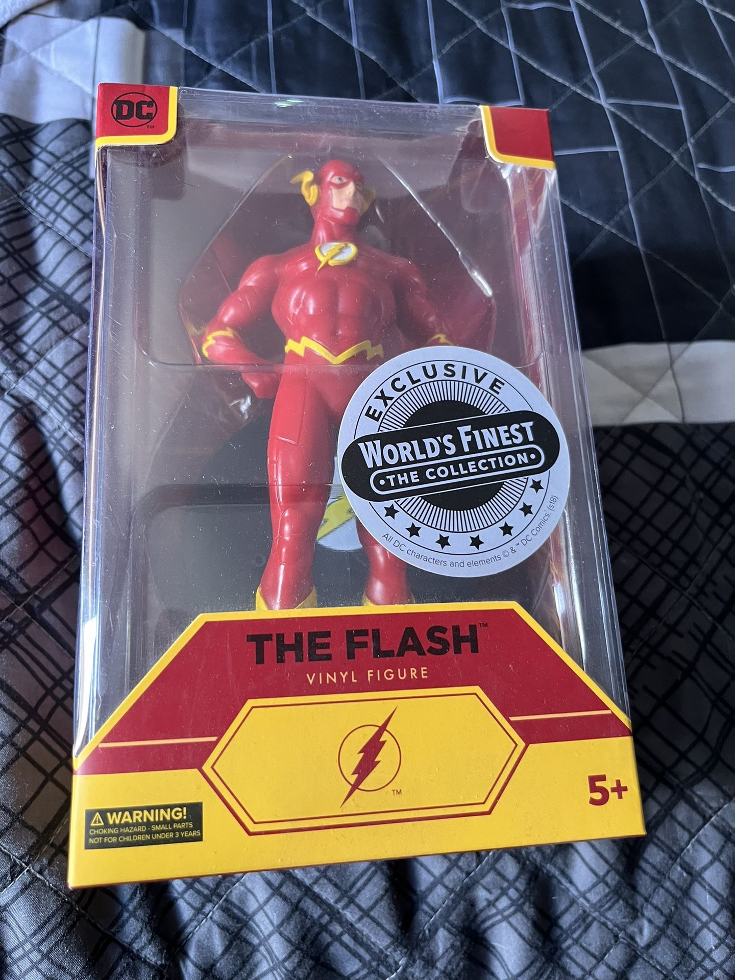 Dc Comics The Flash Vinyl Figurine( Worlds Finest Collection Exclusive )
