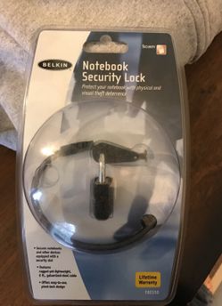 Belkin laptop security lock