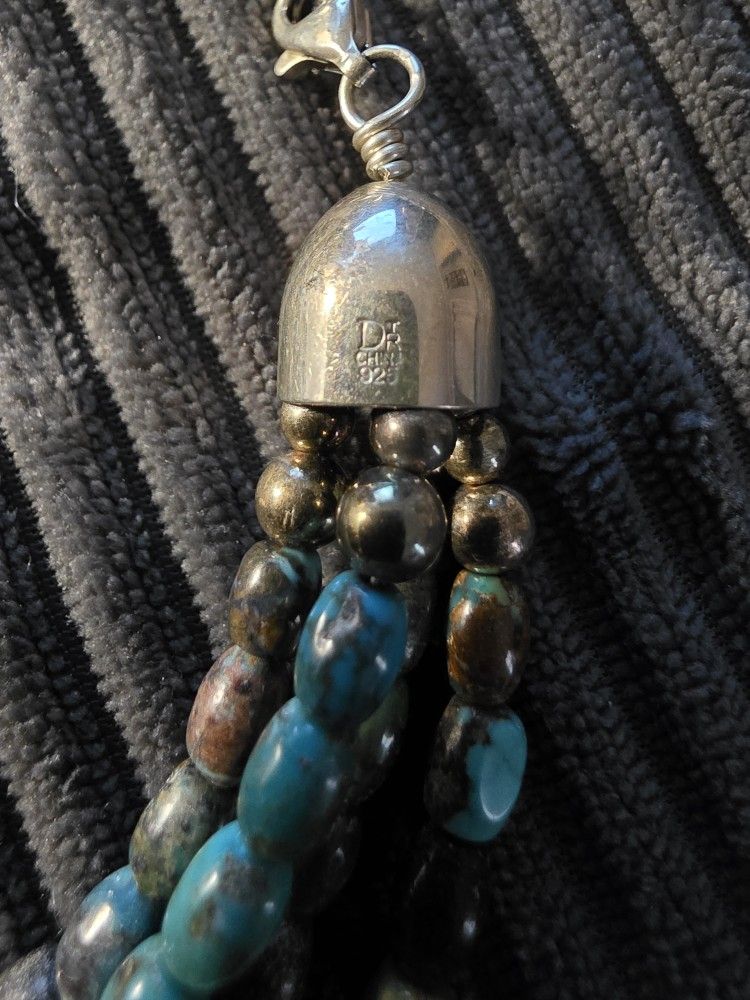 Turquoise Real 925Silver 