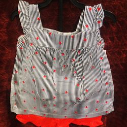 Little Girls Carter’s Set Size 2T,3T,4T,5T