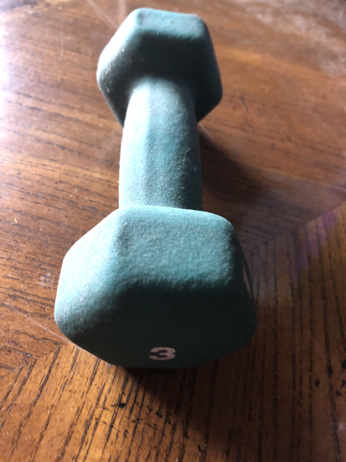 3lb neoprene dumbbell