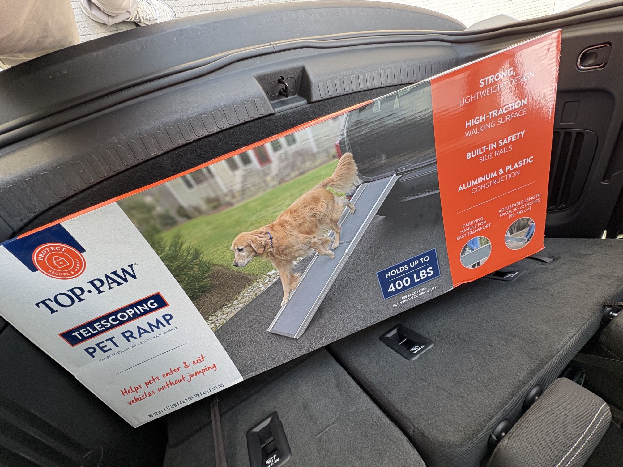 TELESCOPING PET RAMP